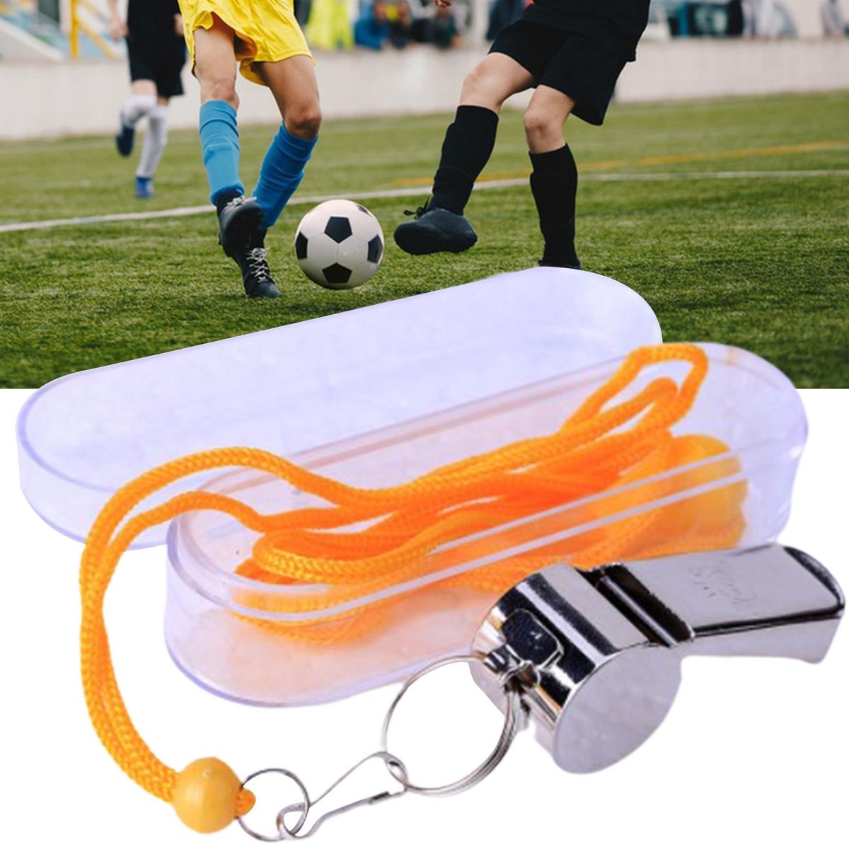 Tour Guide Football Referee Alarm Silver