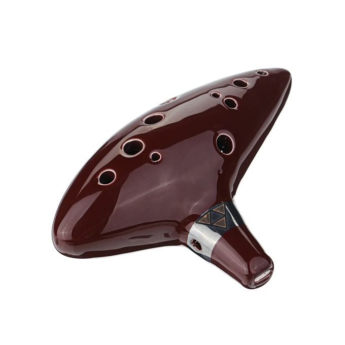 12 Holes Alto C Zelda Ocarina Ceramic Vessel Flute Wind