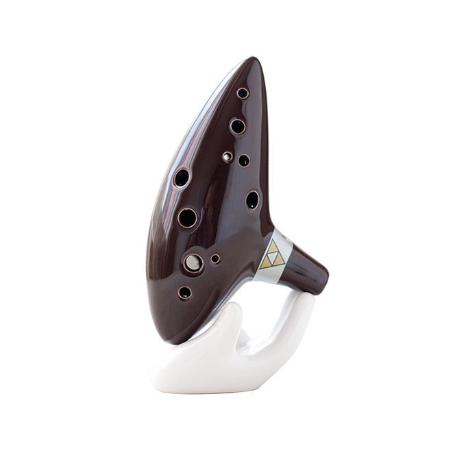 12 Holes Alto C Zelda Ocarina Ceramic Vessel Flute Wind