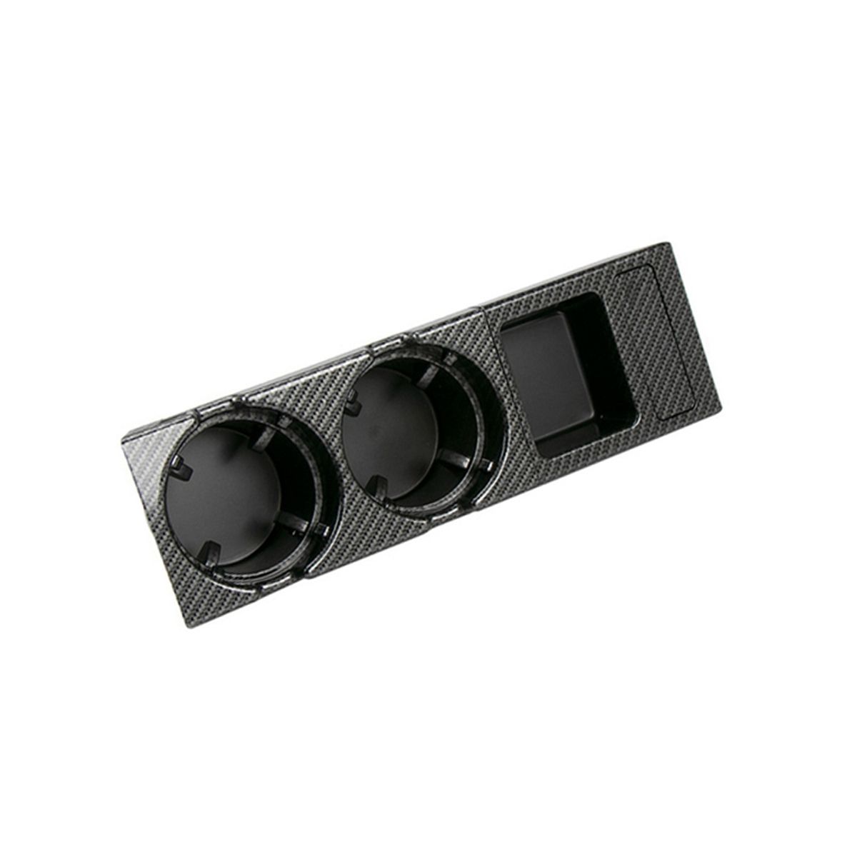 Car Center Console Water Cup Holder Teacup Holder Coin Box for 3 Series E46 318 320 325 1998-2006 51168217853 Carbon