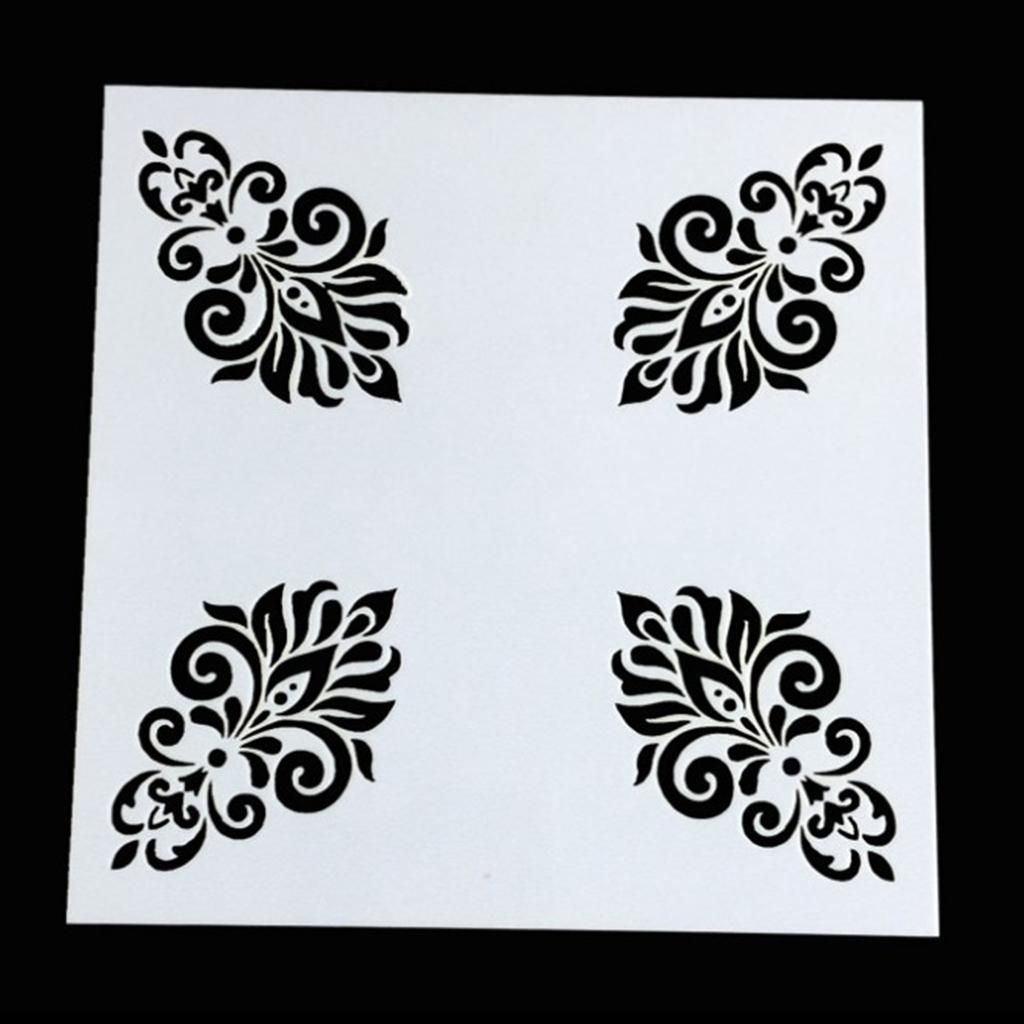 Children Painting Drawing Stencil Template Rulers