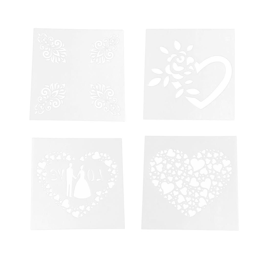 Children Painting Drawing Stencil Template Rulers