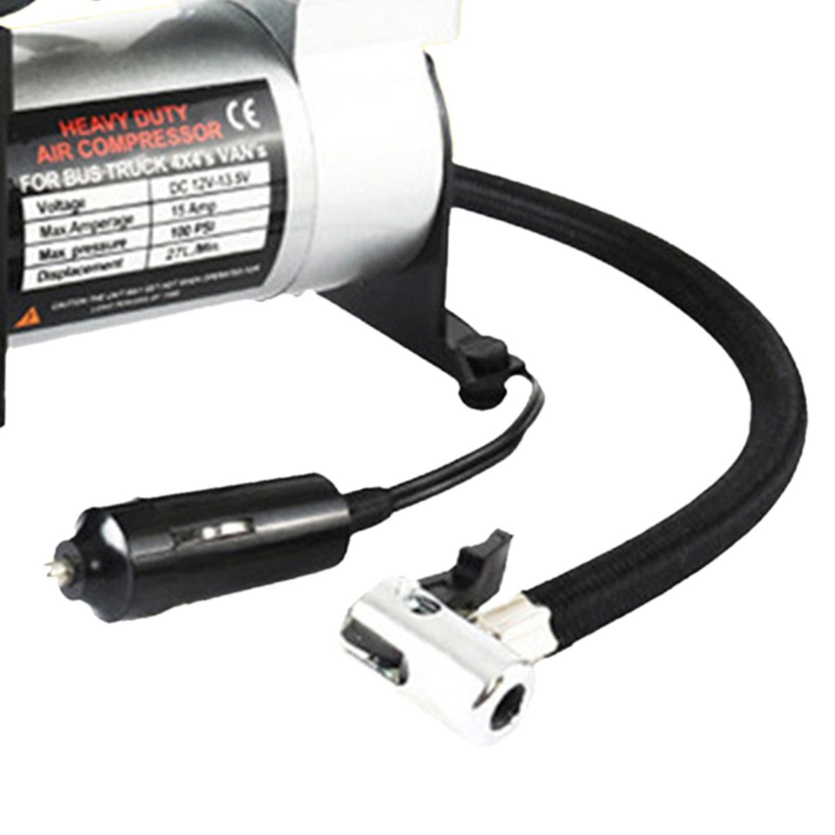 Tire Pump 35L/Min 12V DC Heavy Duty Single Cylinder Tyre Air