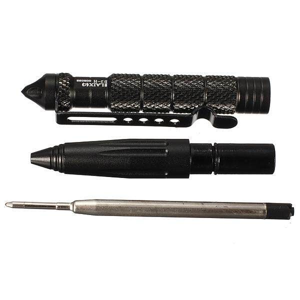 Defender Self Defence Pen With Glass Breaker First Aid Safety Emergency Black