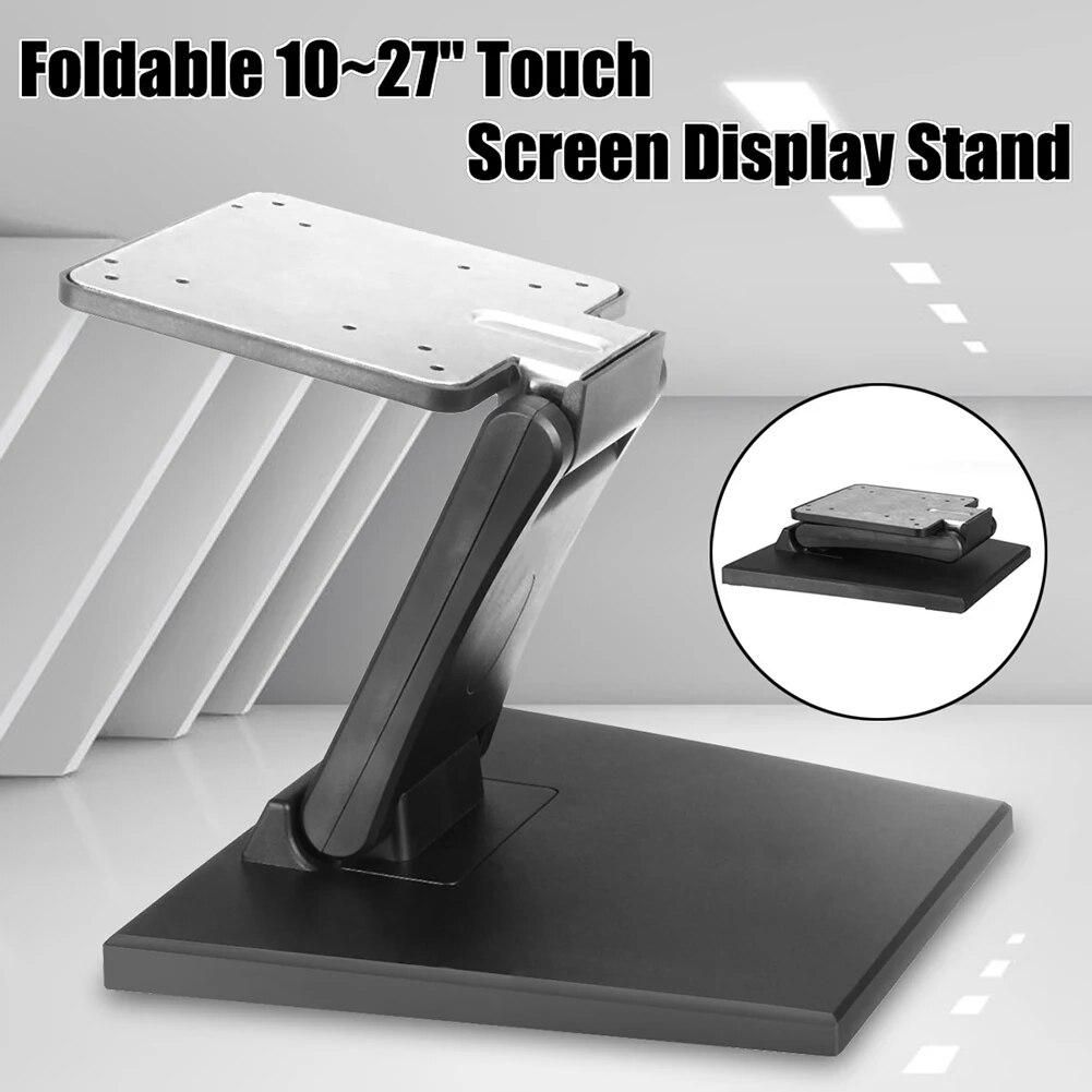 Portable Tilt Mounted Fold Monitor Laptop Holder Rotated For 10-27 Inch Lcd Display Screen Stand Pc Monitor Holder