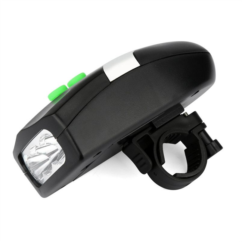 3led Bicycle Bike Light With Horn Bike Bell Headlight 2a16