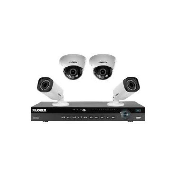 Cctv High Standard CCTV 1080P AHD CCTV Camera 2 Indoor + 2 Outdoor Camera + 4Channel DVR