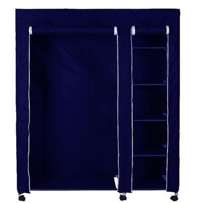 Mobile Wardrobe Closet with Wheels