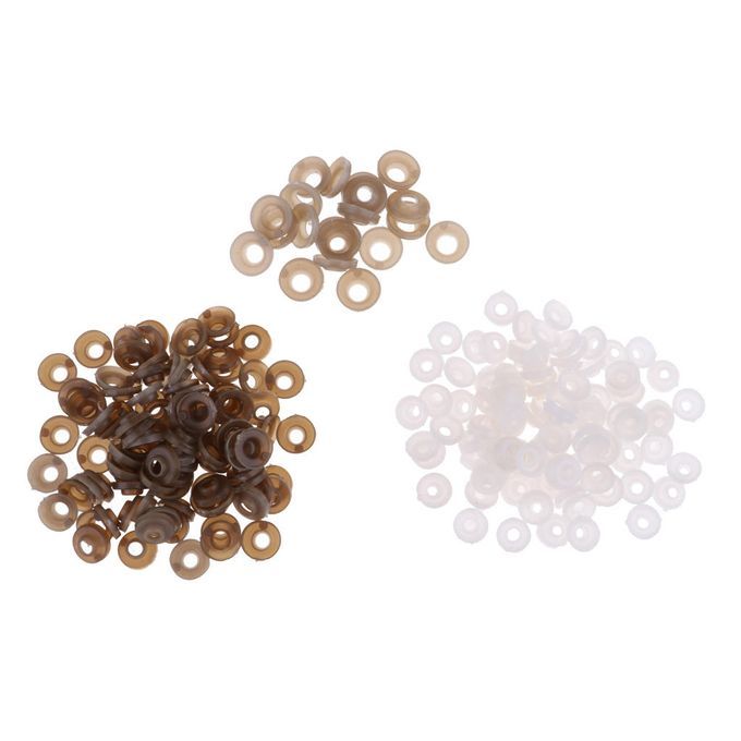 130pcs 8-16mm Safety Noses For Teddy Bear Doll Animal Puppet Toys
