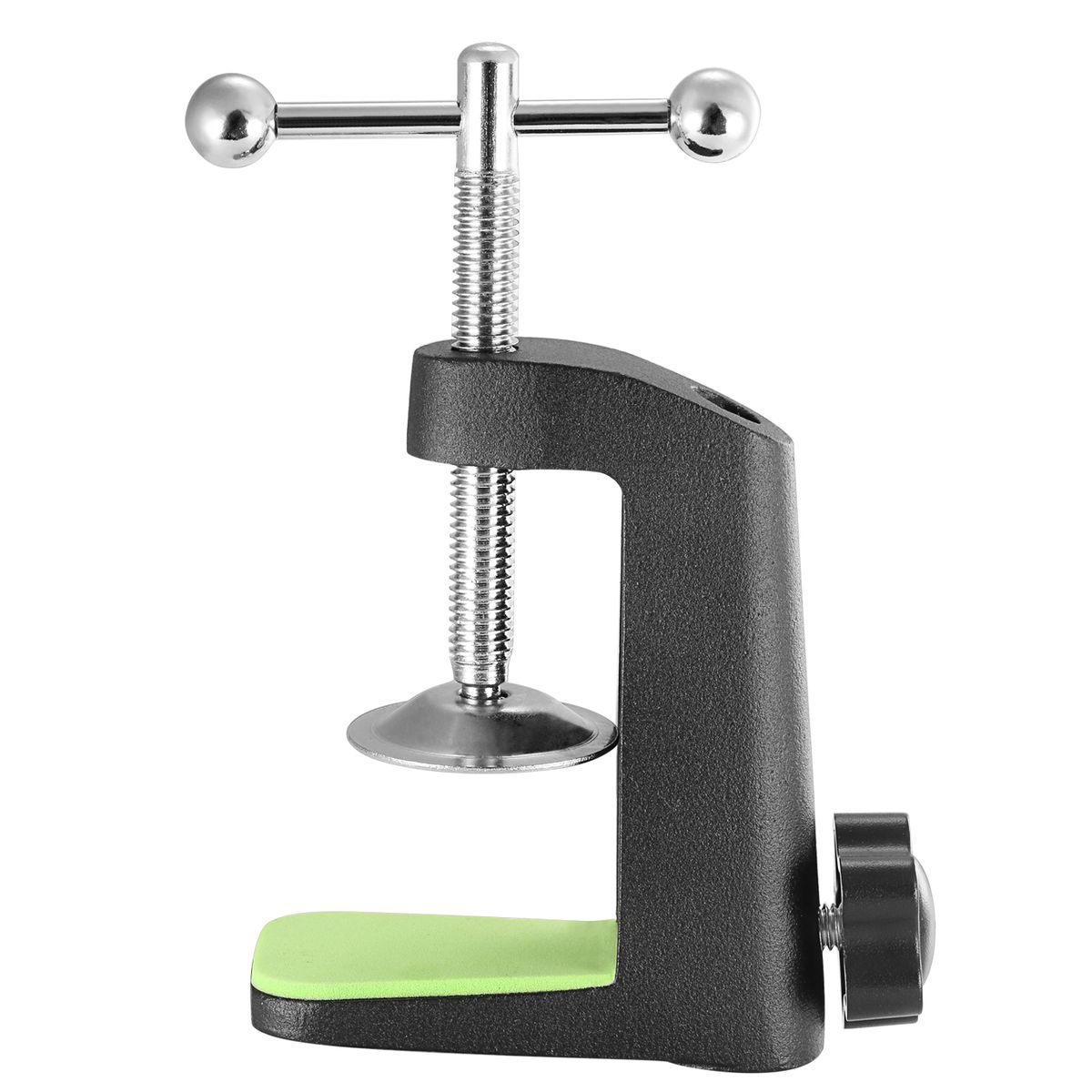 Desktop Microphone Suspension Boom Scissor Arm Stand With Microphone Clip Holder, Table Mounting Clamp And Pop Filter Windscreen Mask Shield Kit For Studio Broadcasting,Singing,Recording(White)