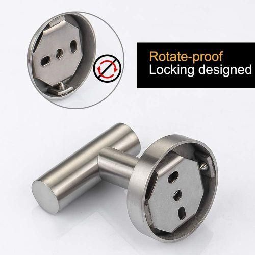 4Pcs Bathroom Hardware Set Stainless Steel Towel