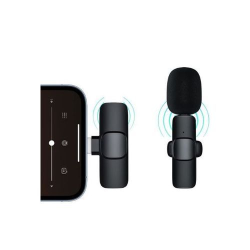 Double Wireless Lavalier Microphone