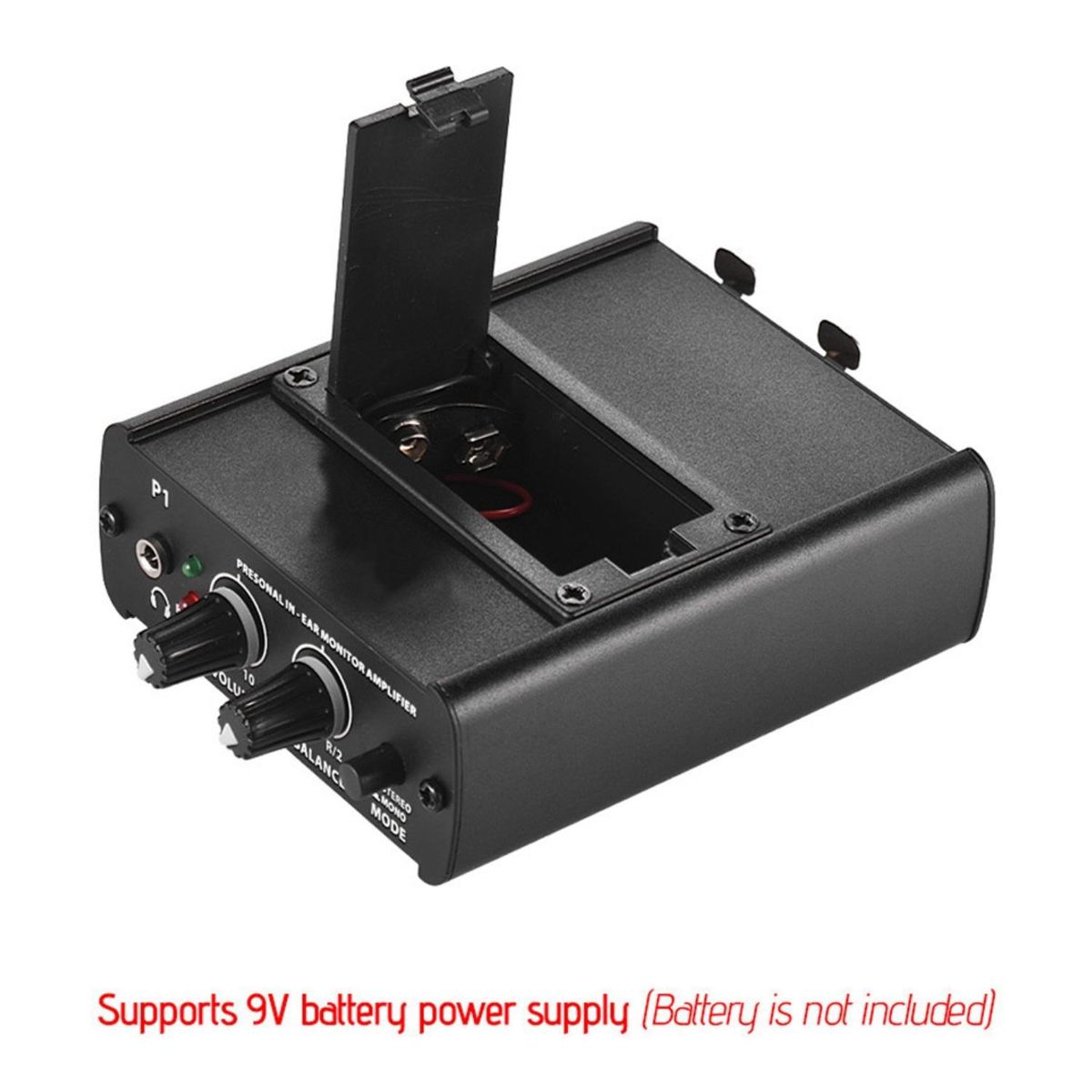Personal In-Ear Monitor Headphones Amplifier with XLR Inputs 3.5mm Output Audio Interface