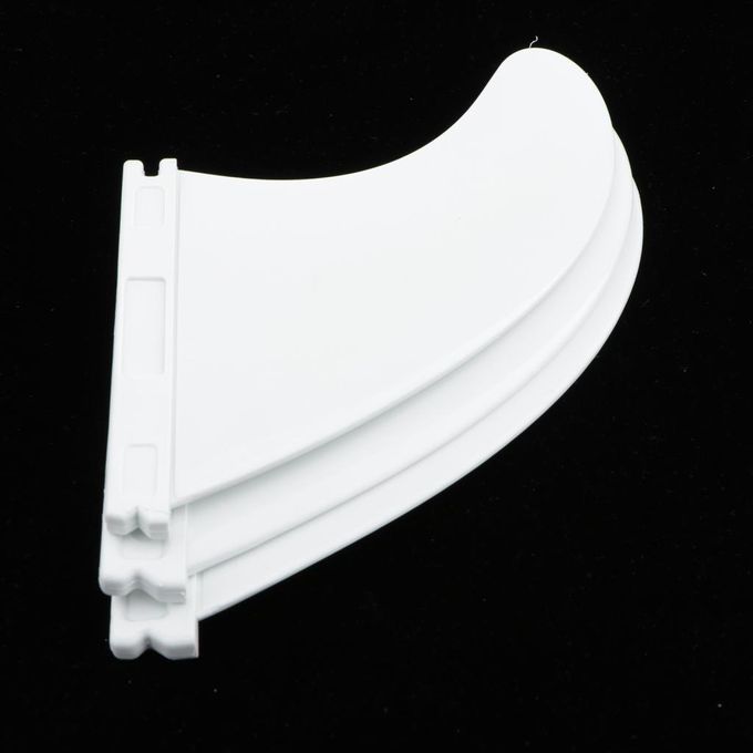 3pcs Longboard Surfboard Surfing  Thruster For Future Base - White