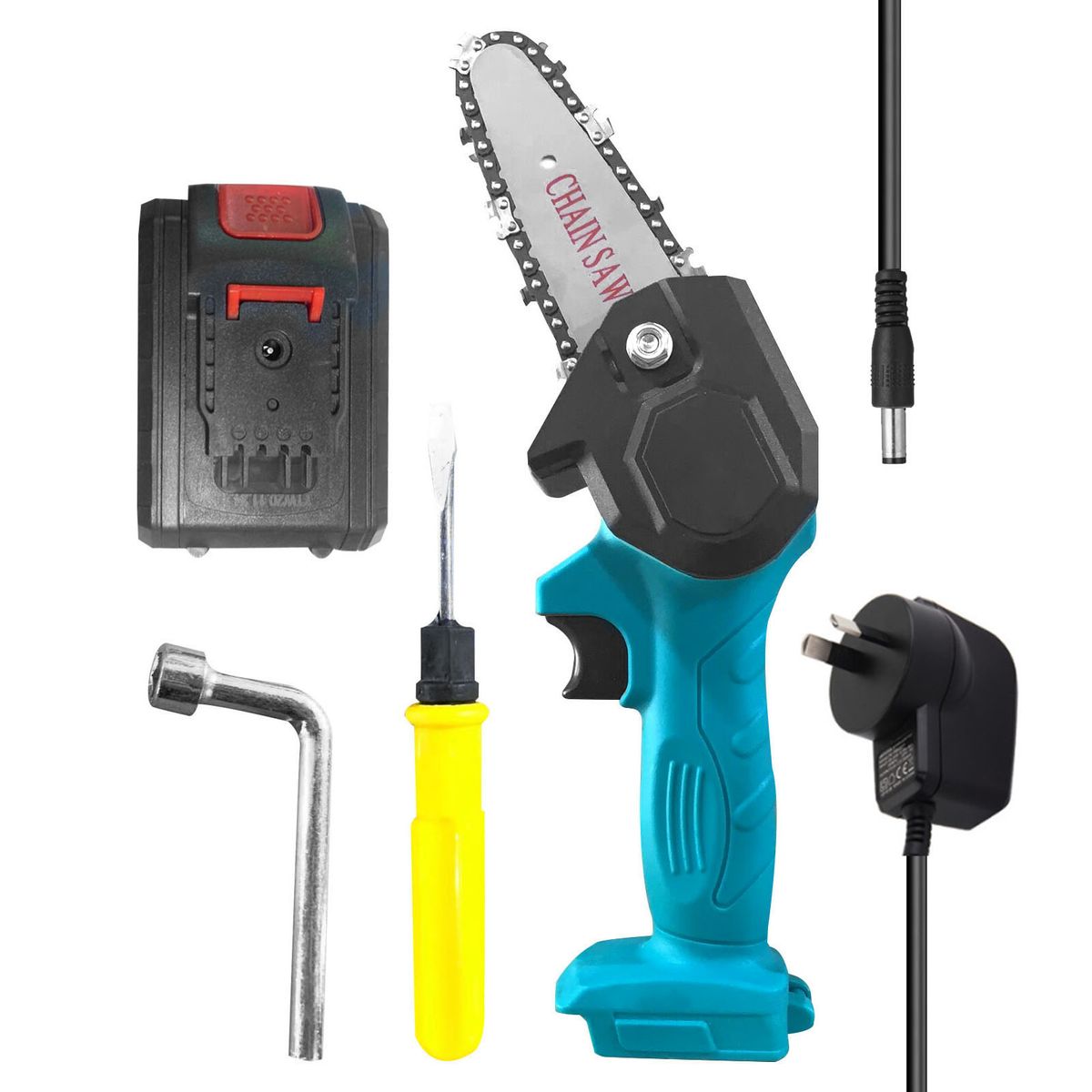 Portable Electric Pruning Saw Small Wood Spliting Chainsaw
