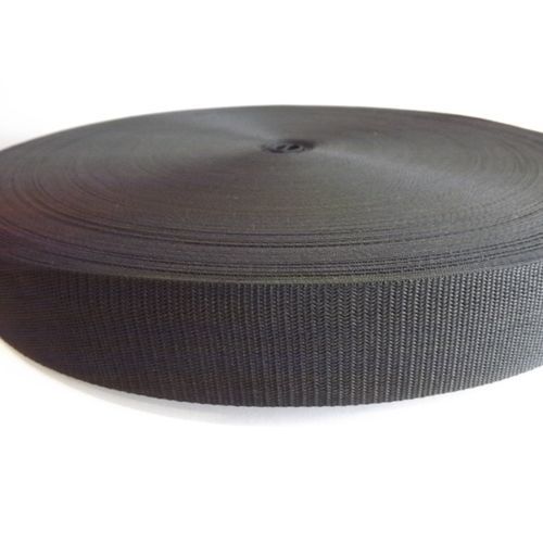 2 Inch Multipurpose Nylon Webbing Rope - Black