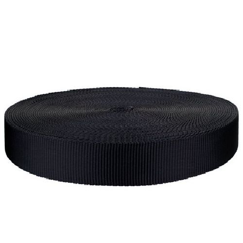 2 Inch Multipurpose Nylon Webbing Rope - Black