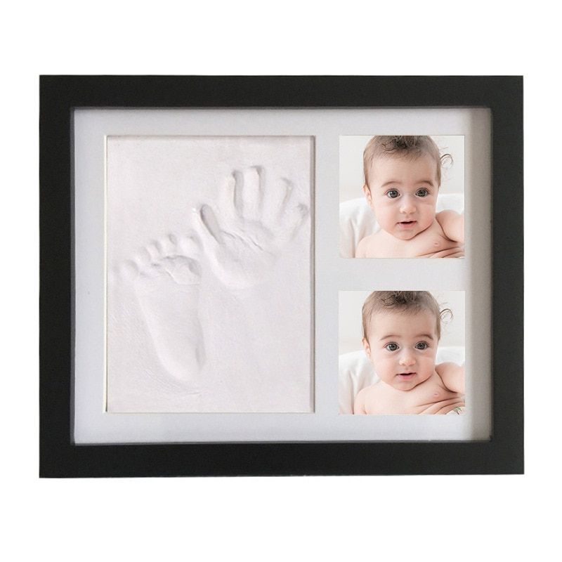Newborn Baby Handprint Footprint Kit Casting Infant Baby