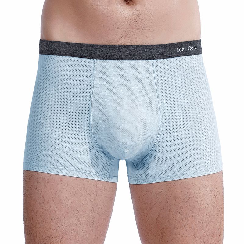 Men's 3D U-POUCH Underwear Breathable Underpants Boxer Briefs 3pcs/set