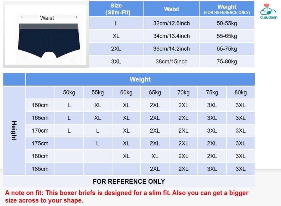 Men's 3D U-POUCH Underwear Breathable Underpants Boxer Briefs 3pcs/set