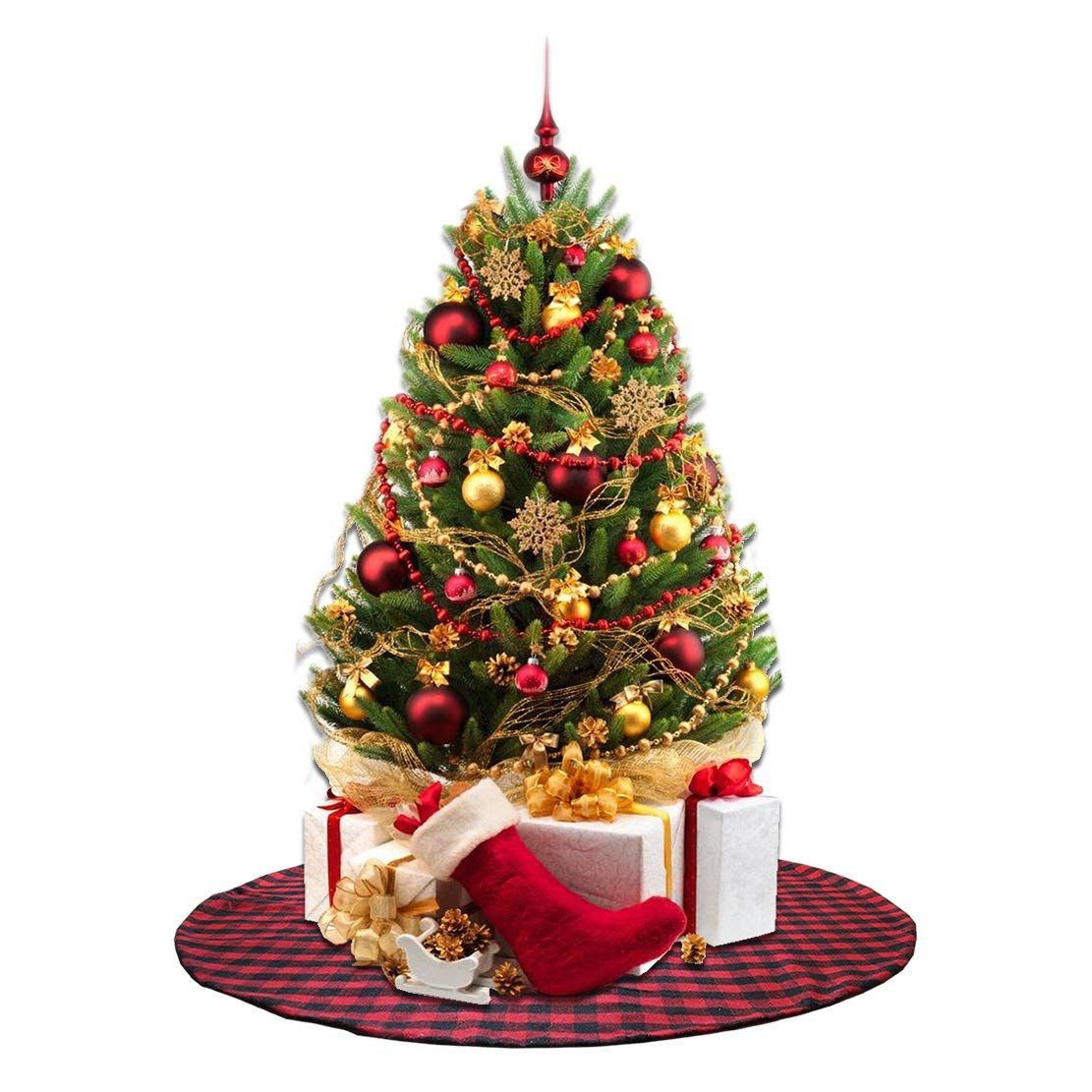 1pc Plush Wholesale Christmas Tree Skirts Carpet Merry Christmas Decoration
