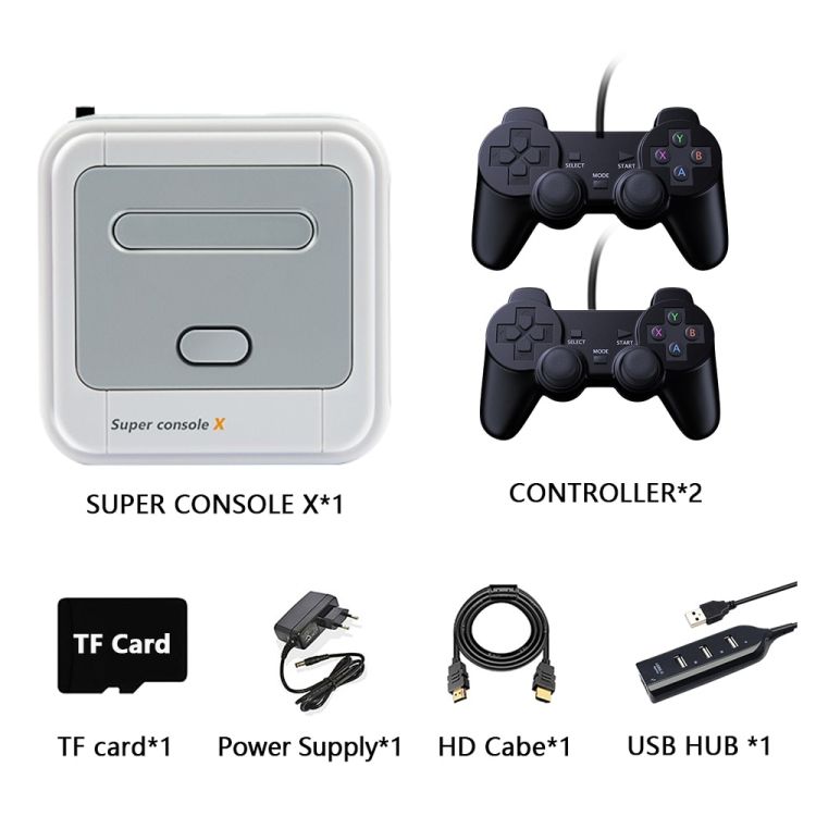 Wired Double Game Box Super Console X 64G 30000+ Games