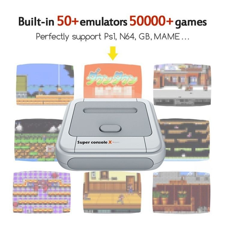 Wired Double Game Box Super Console X 64G 30000+ Games