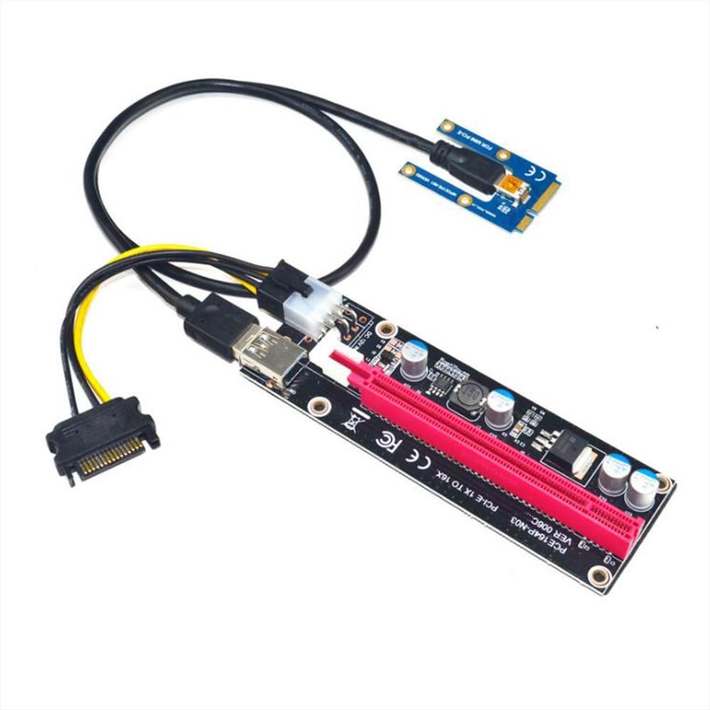 Mini PCIe to PCI 16X Riser for Laptop External Graphics Card