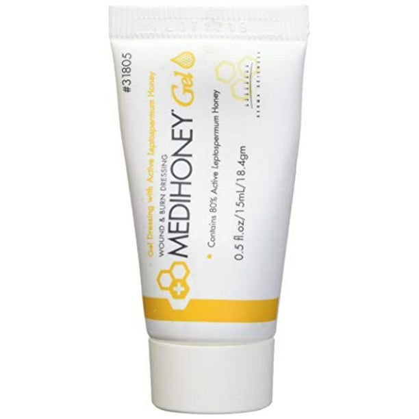 Medihoney Wound & Burn Dressing Gel 0.5 Oz 3 Pk
