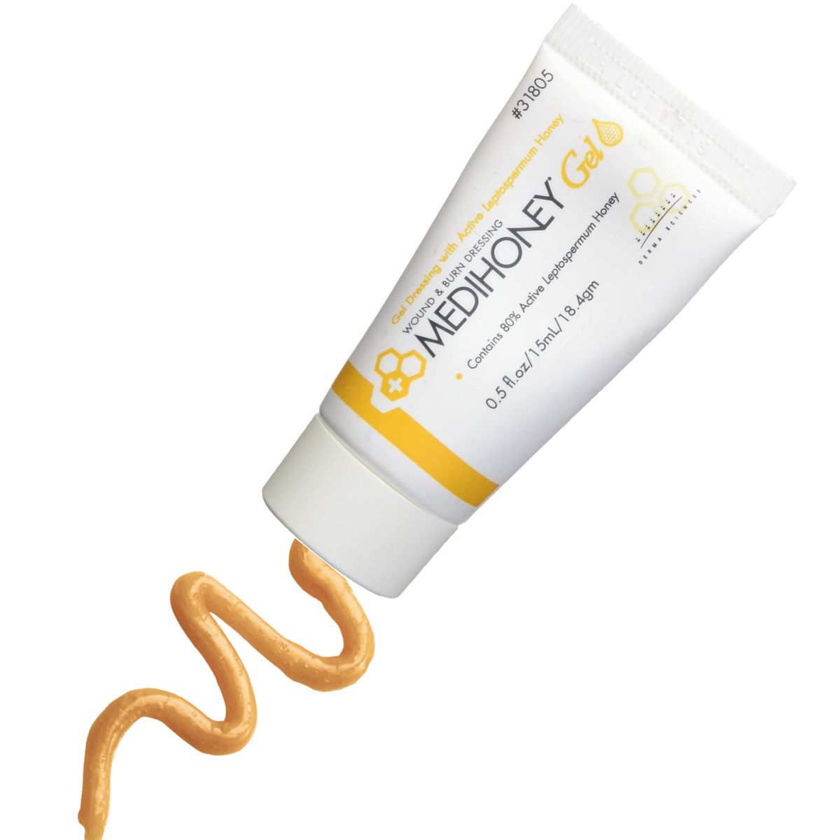 Medihoney Wound & Burn Dressing Gel 0.5 Oz 3 Pk