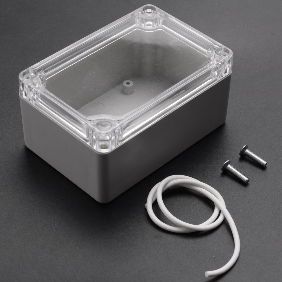 Clear Cover Plastic Electronic Project Junction Box 100 x
