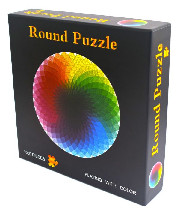 Round Puzzle Youth Adult Jigsaw Puzzle 1000 Pieces