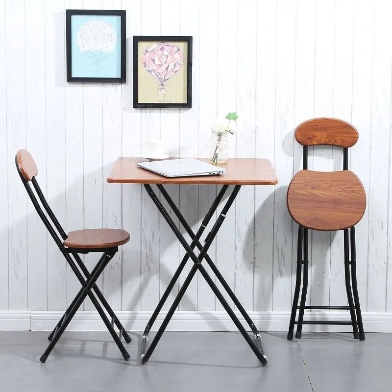 Foldable Reading/Laptop Table & Chair For Home And Office