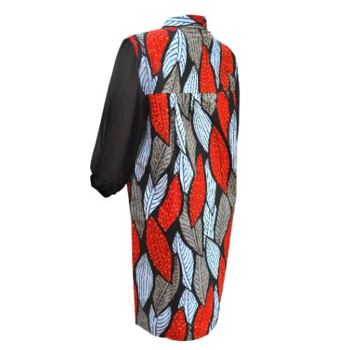 Ankara Short Gown