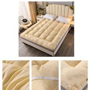 Luxe, Fluffy, Quality 6cm Super Thick, Mattress Topper- Cream
