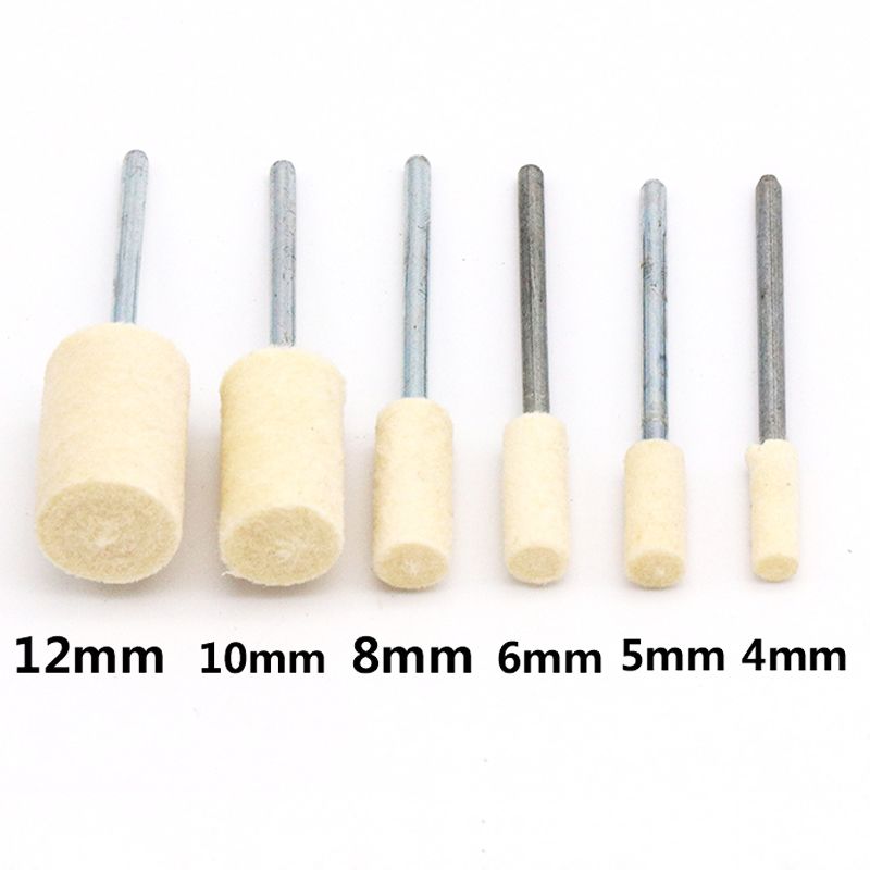 Urann 12pc 2.35 3.0mm Wool Soft Polishing Grinding