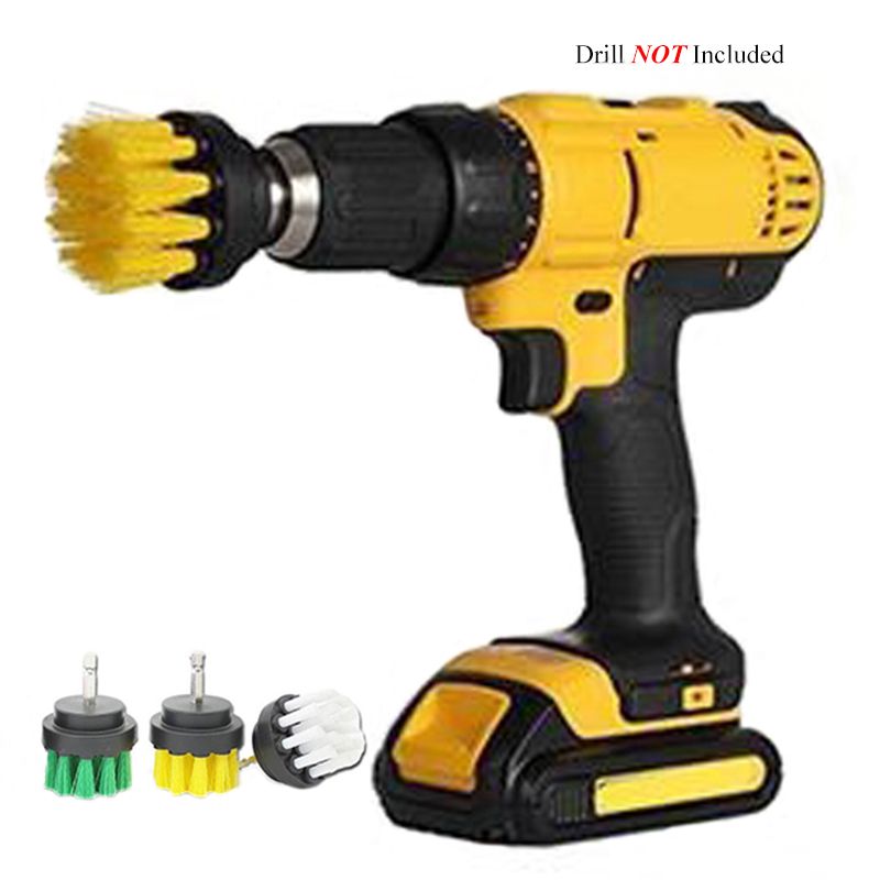 2 3.5 4 5inch Drill Power Scrub Clean Brush For Le