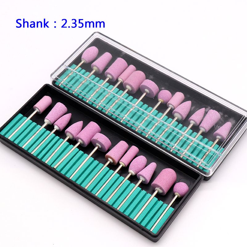12pcs Quartz Scrubs Stone Polishing Grinding Head