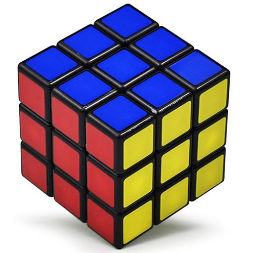 2 Pieces Toy Rubiks Cube 5.7x5.7 High Speed Rotating