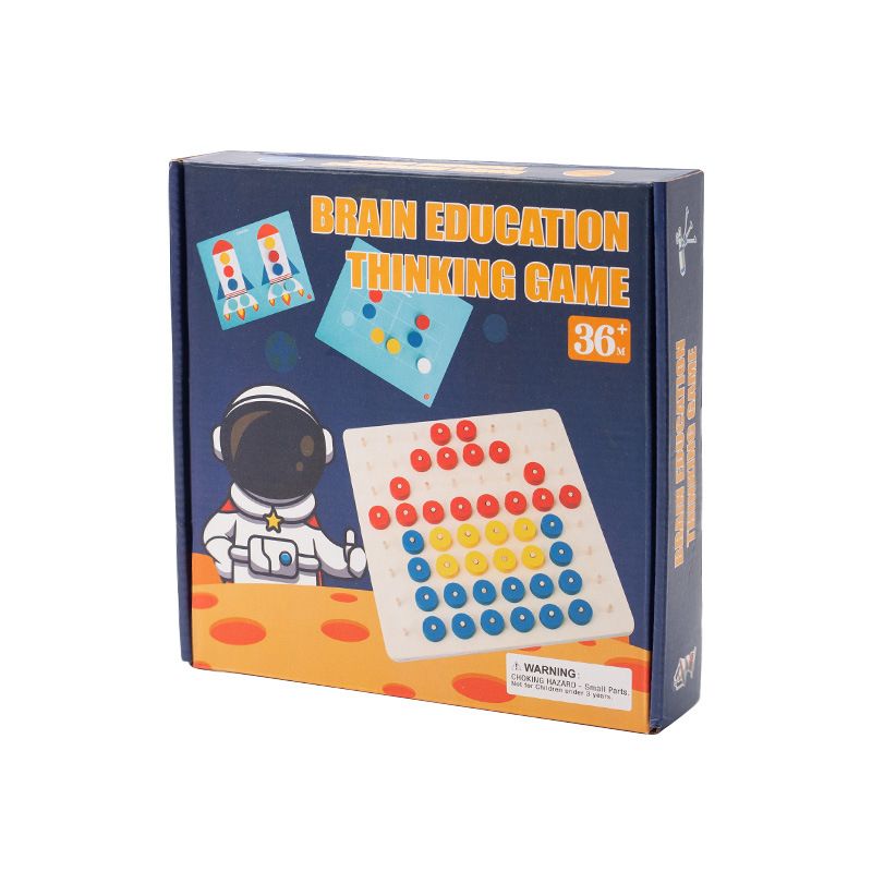 Wooden Thinking Early Learning Color Memory Puzzle