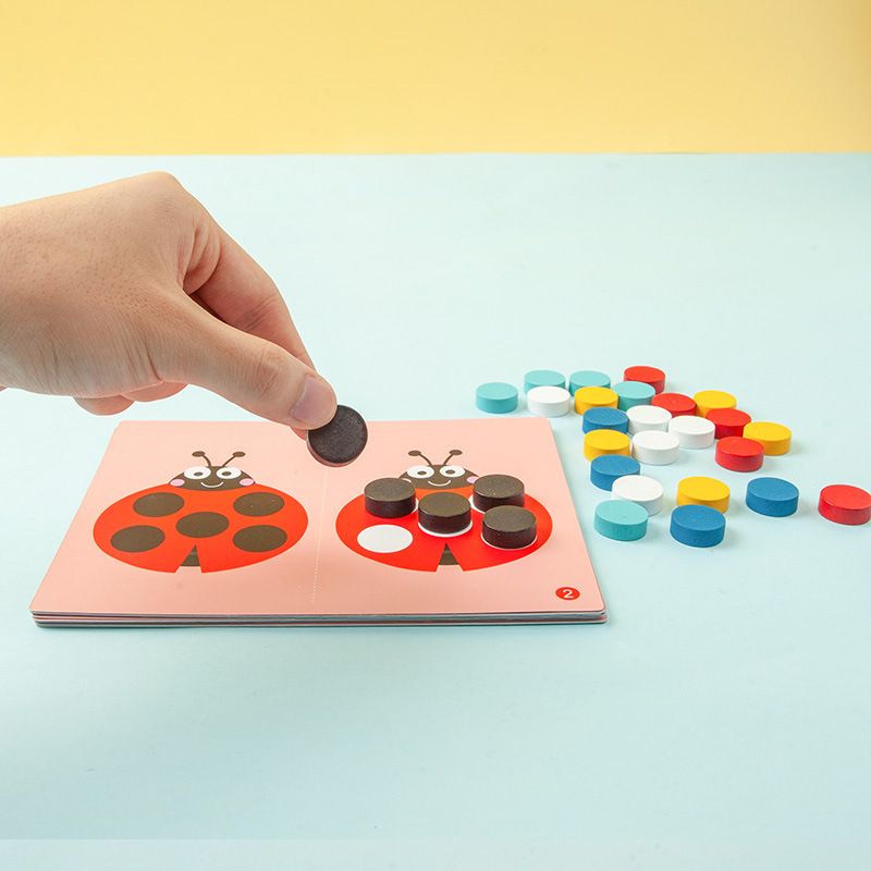 Wooden Thinking Early Learning Color Memory Puzzle