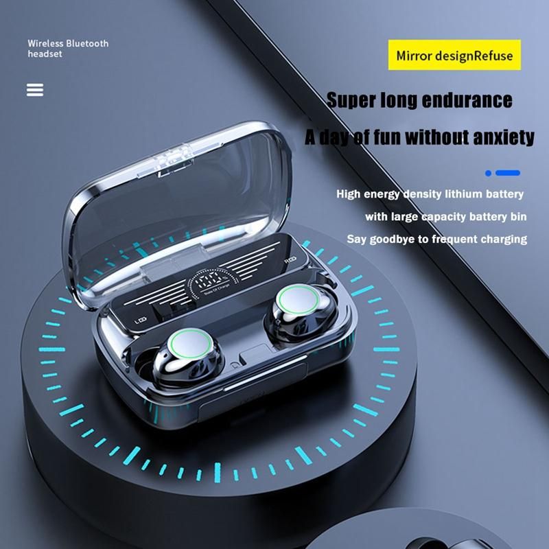 BQ10 Bluetooth Headphones TWS In-Ear Smart Digital Display H