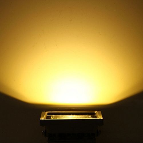 10W Solar Power LED Flood Light (Warm White)