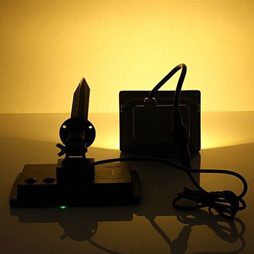 10W Solar Power LED Flood Light (Warm White)