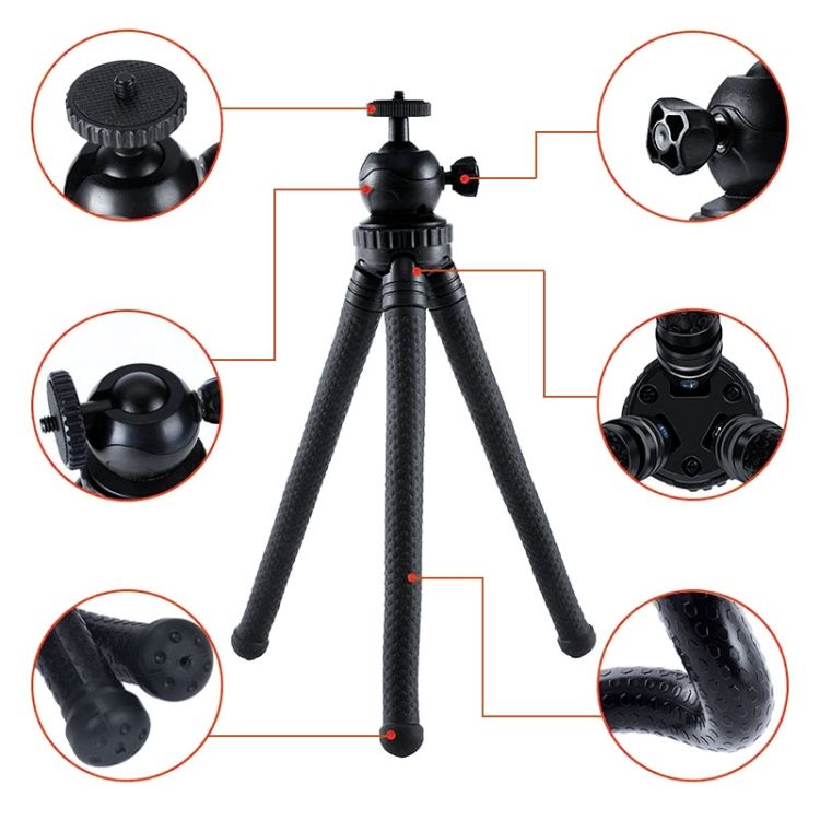 W1 Mini Octopus Flexible Tripod Holder
