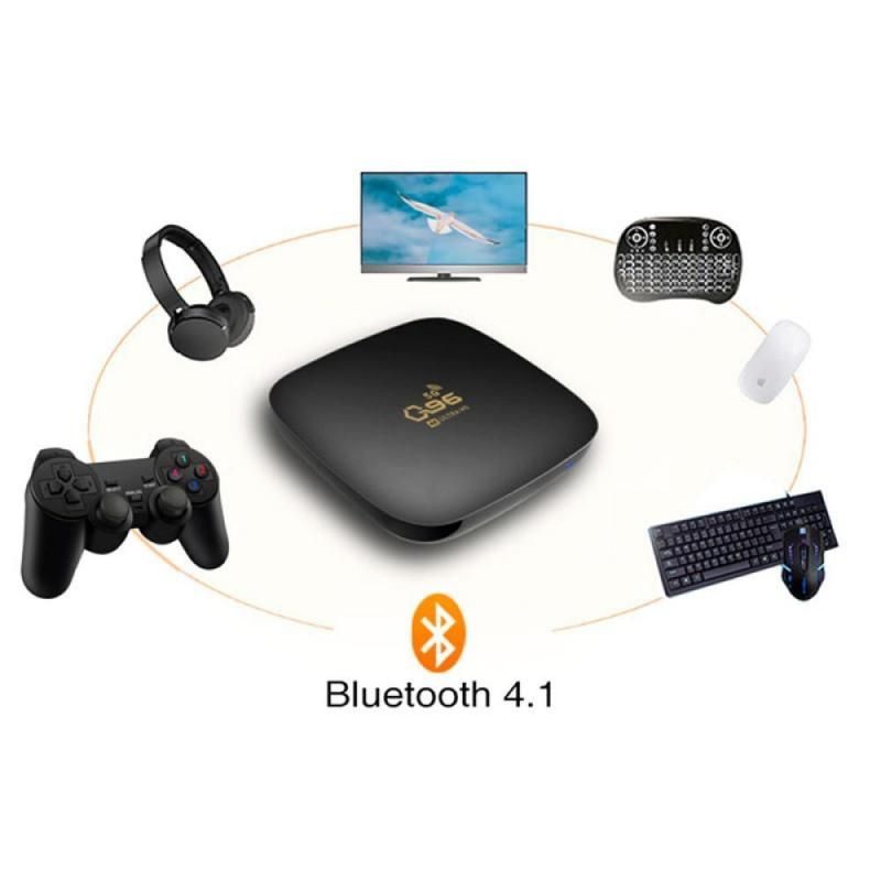 Q96 TV Box Android 10.1 Bluetooth 4.1 S905 Quad Core 2.4/5G Dual Wifi Set Top Home Theater Media