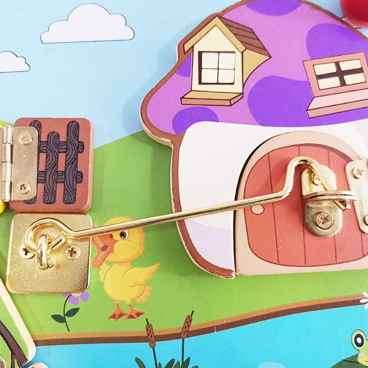 Children's Unlocking Toys Cognitive Board Baby Early Education and Wisdom Toys Kindergarten Teaching Aids