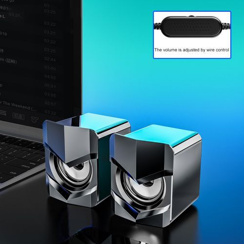 V-158 Mini Desktop Computer Speaker Super Bass Subwoofer