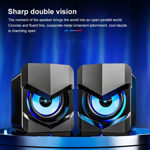 V-158 Mini Desktop Computer Speaker Super Bass Subwoofer