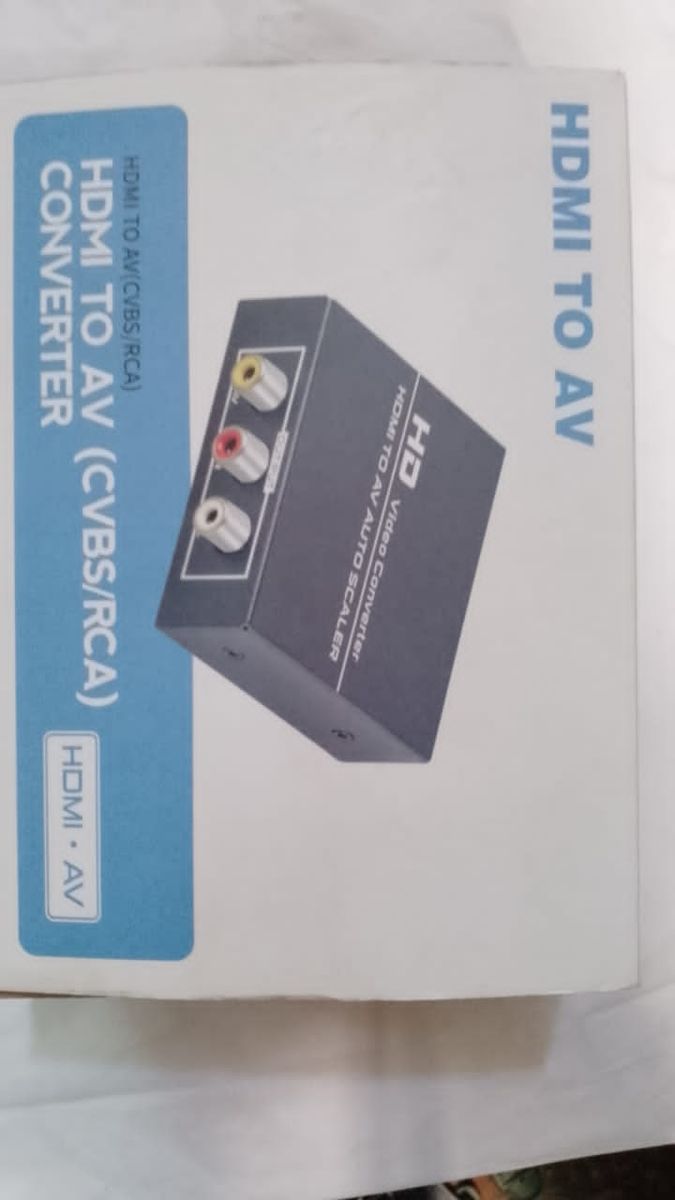 SUPER QUALITY HDMI TO AV CONVERTER